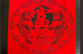 武汉三工激光打标机,革新多张宣纸镂空切割技术