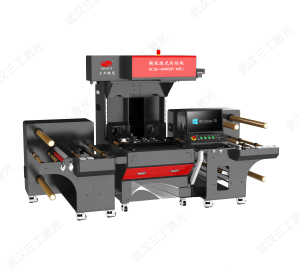 全自动卷料刻字膜超级激光打标机