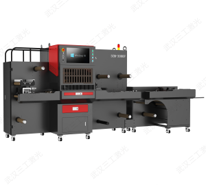 全自动卷料刻字膜激光打标机